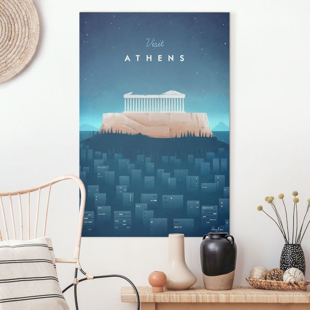 Leinwand Bilder XXL Reiseposter - Athen