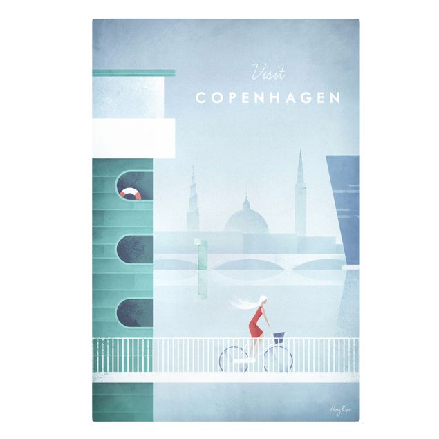 Henry Rivers Bilder Reiseposter - Kopenhagen