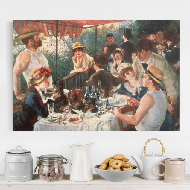 Wandbilder XXL Auguste Renoir - Das Frühstück der Ruderer