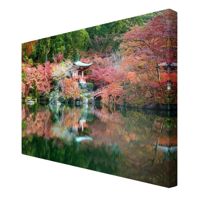Schöne Wandbilder Daigo ji Tempel im Herbst