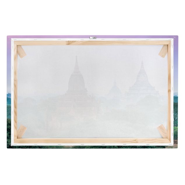 Moderne Leinwandbilder Wohnzimmer Sakralgebäude in Bagan