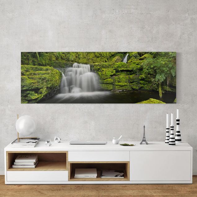Leinwandbilder Landschaft Lower McLean Falls in Neuseeland