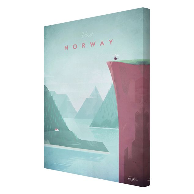 Henry Rivers Bilder Reiseposter - Norwegen