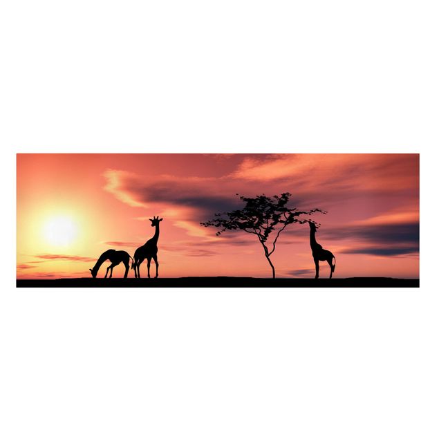 Leinwandbilder Landschaft African Life