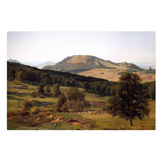 Kunstdrucke auf Leinwand Albert Bierstadt - Berg und Tal