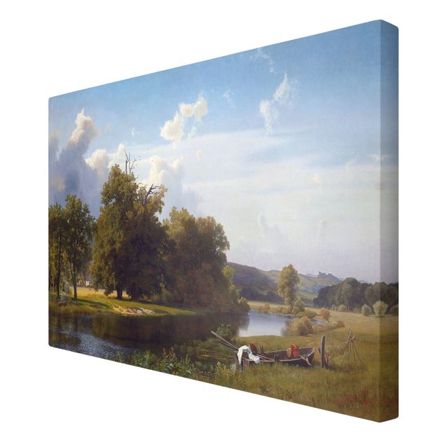 Albert Bierstadt Bilder Albert Bierstadt - Flusslandschaft