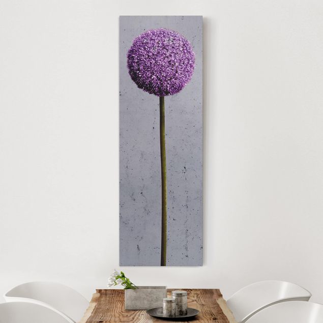 Wandbilder XXL Allium Kugel-Blüten