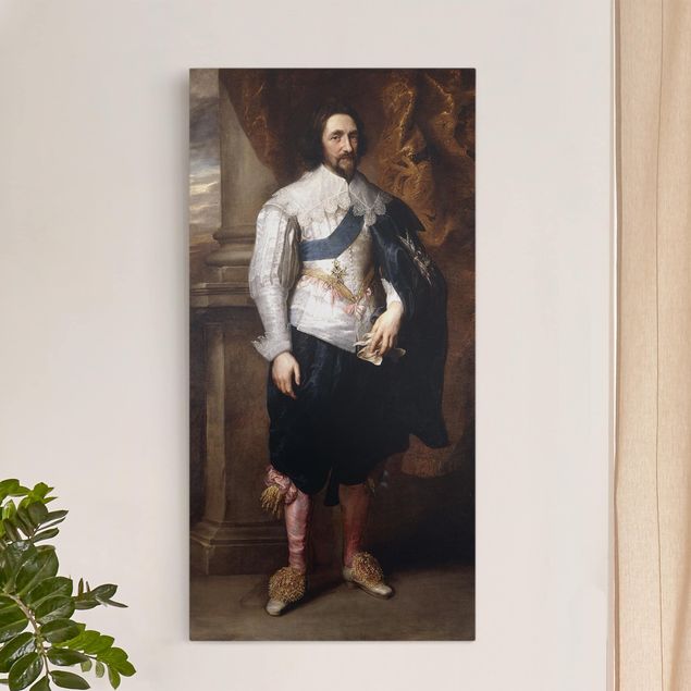 Leinwandbilder XXL Anthonis van Dyck - Charles, Marquis de Vieuville