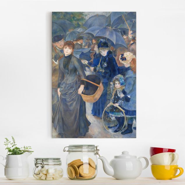 Kunstdrucke auf Leinwand Auguste Renoir - Die Regenschirme