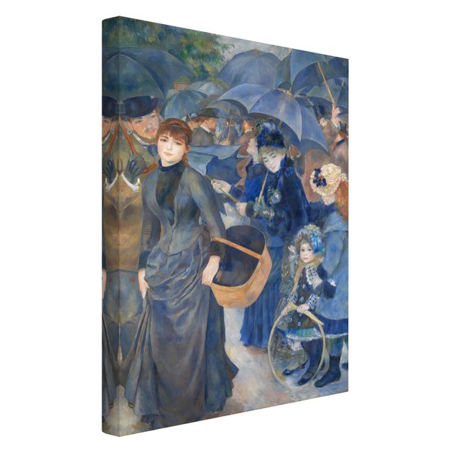 Wandbilder Wohnzimmer modern Auguste Renoir - Die Regenschirme