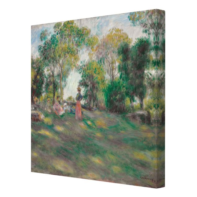 Kunstdrucke Renoir Auguste Renoir - Landschaft mit Figuren