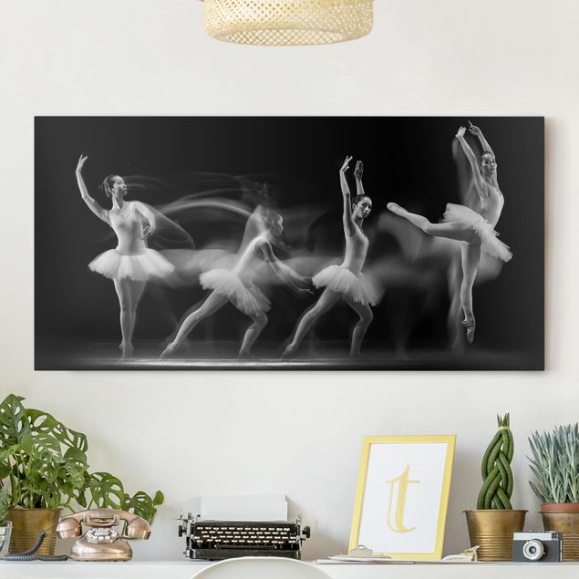 Wandbilder XXL Ballerina Art Wave