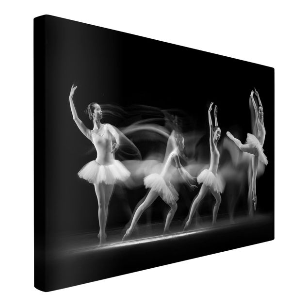 Bilder für die Wand Ballerina Art Wave