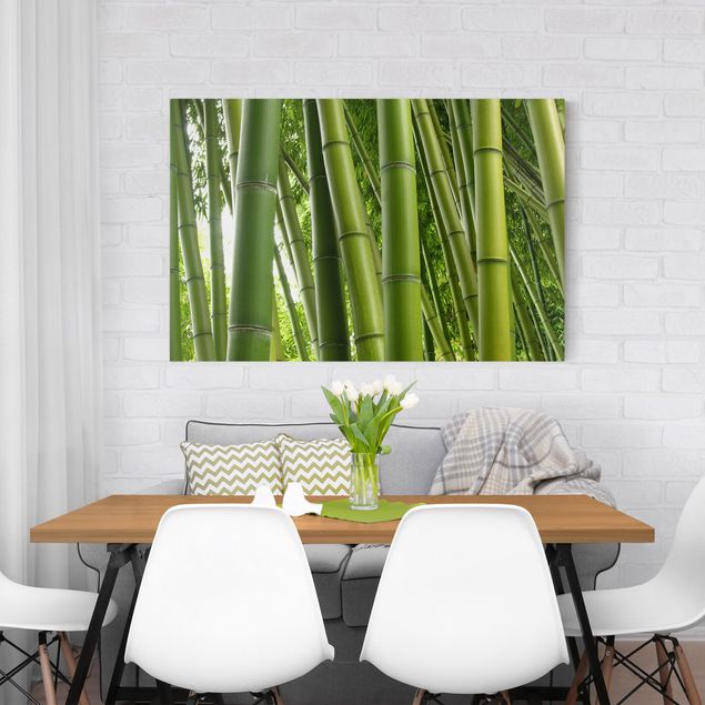 Leinwandbilder Landschaft Bamboo Trees