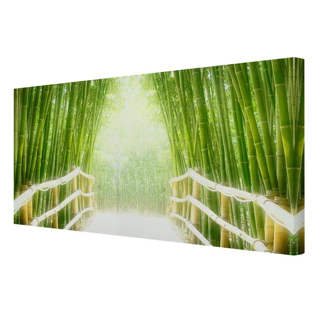 Bilder für die Wand Bamboo Way