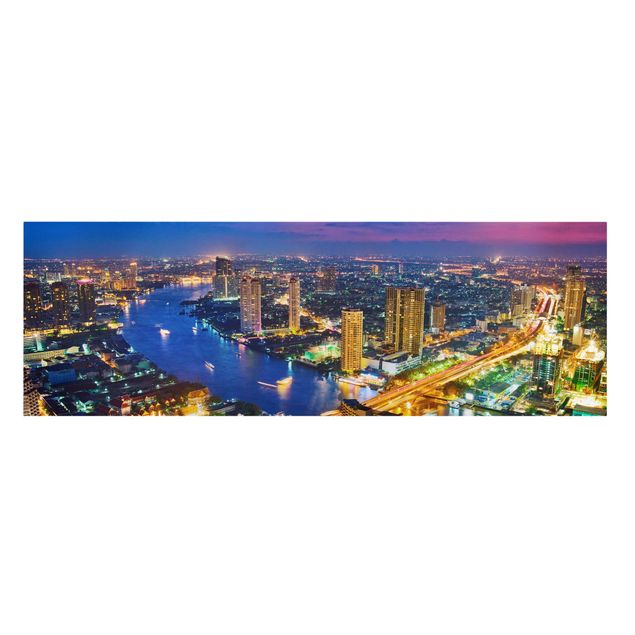 Schöne Wandbilder Bangkok Skyline