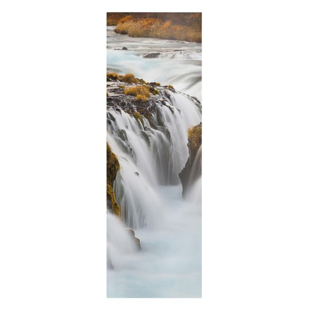 Wandbilder Brúarfoss Wasserfall in Island