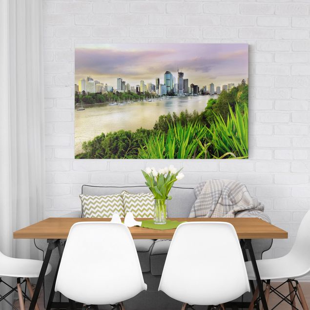 Wandbilder Skyline Brisbane