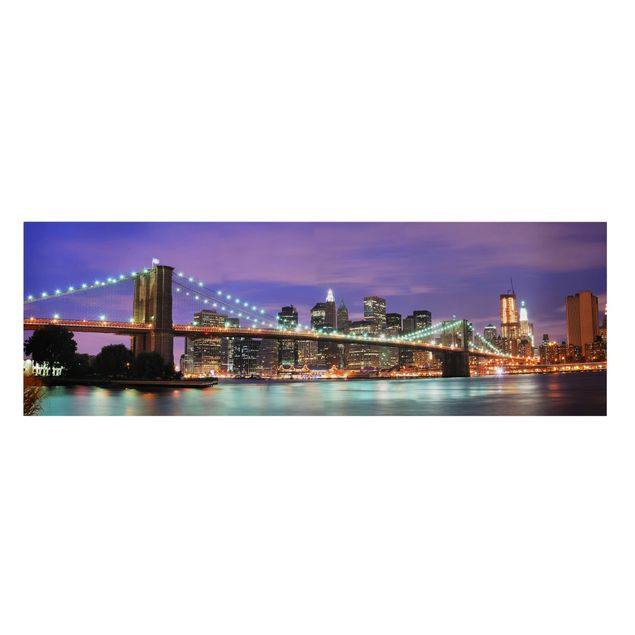 Bilder für die Wand Brooklyn Bridge in New York City