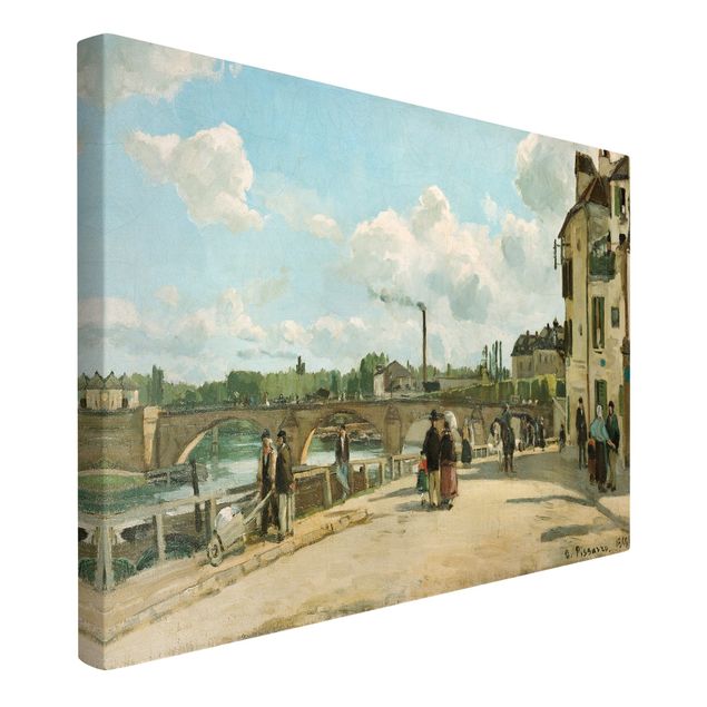 Kunstdruck Pointillismus Camille Pissarro - Ansicht von Pontoise