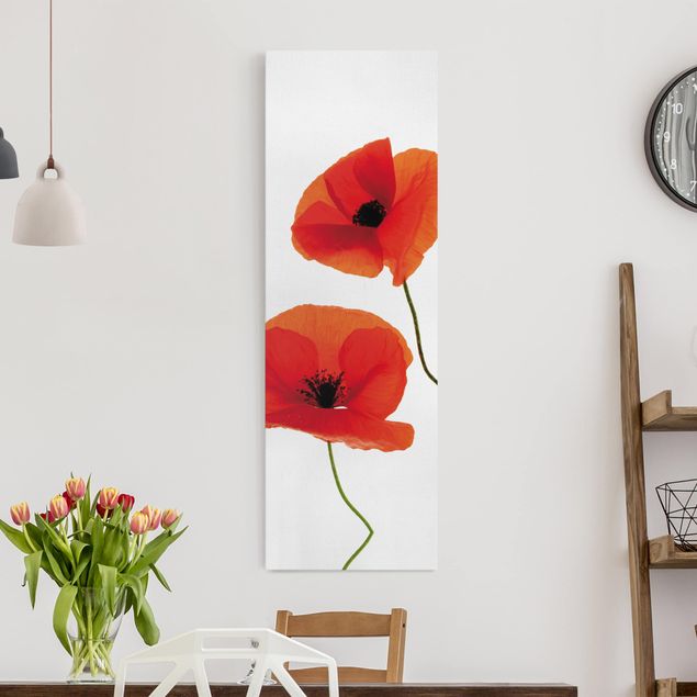 Wandbilder XXL Charming Poppies