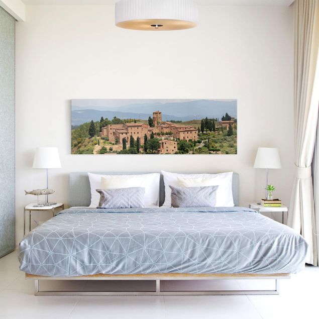 Wandbilder Wohnzimmer modern Charming Tuscany