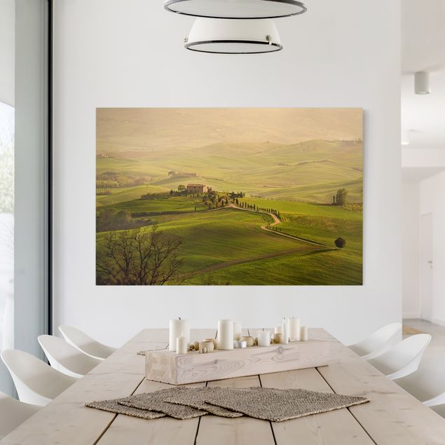 Wandbilder Wohnzimmer modern Chianti Toskana