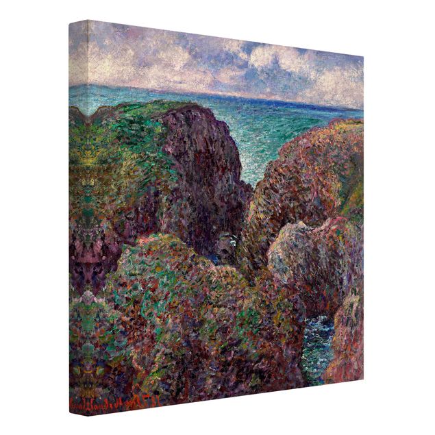 Wandbilder Steine Claude Monet - Felsengruppe Port-Goulphar