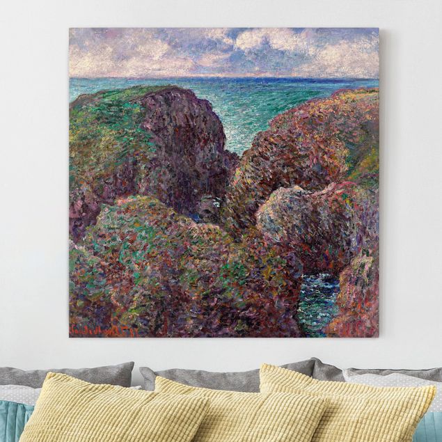 Wandbilder XXL Claude Monet - Felsengruppe Port-Goulphar