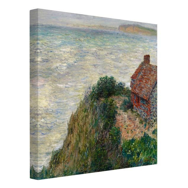 Leinwandbilder Steine Claude Monet - Fischerhaus Petit Ailly