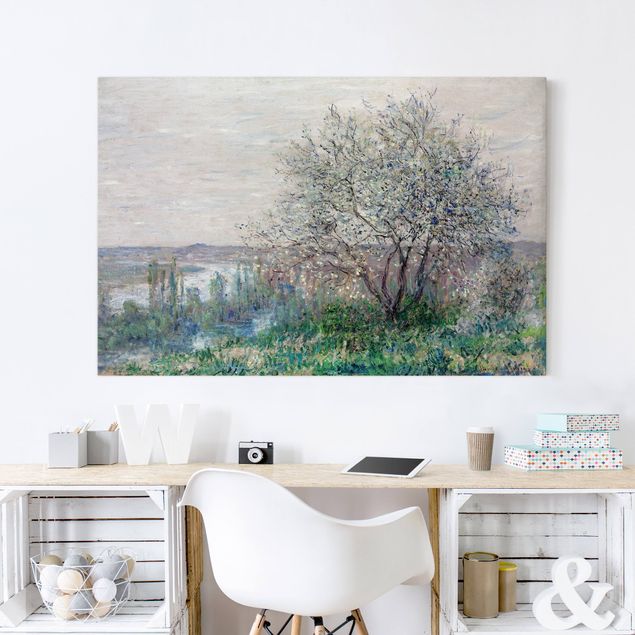 Wandbilder XXL Claude Monet - Frühlingsstimmung