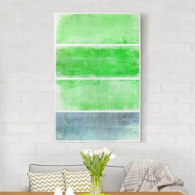 Wandbilder XXL Colour Harmony Green