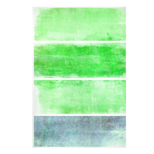 Leinwandbilder Muster Colour Harmony Green