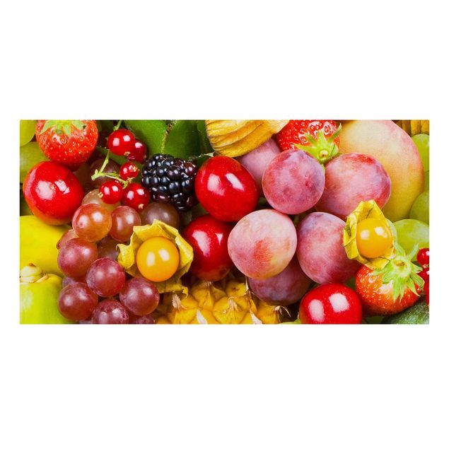 Schöne Leinwandbilder Colourful Exotic Fruits
