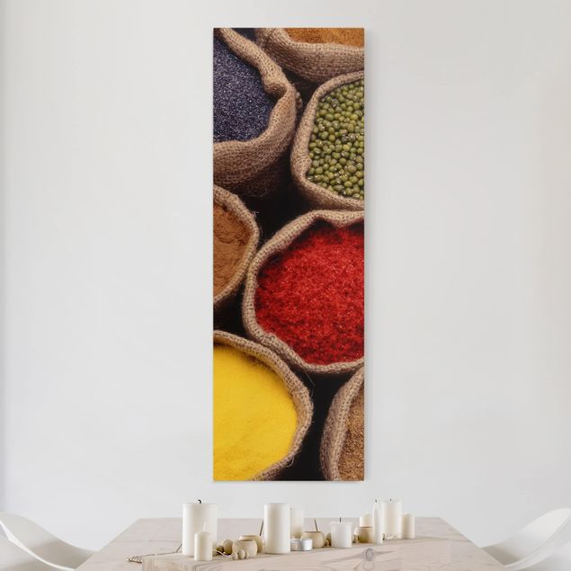 Leinwandbilder XXL Colourful Spices