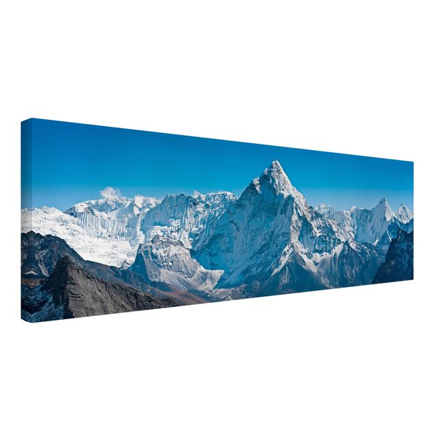 Moderne Leinwandbilder Wohnzimmer Der Himalaya