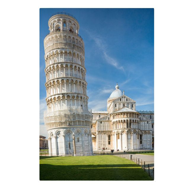 Wandbilder Der schiefe Turm von Pisa