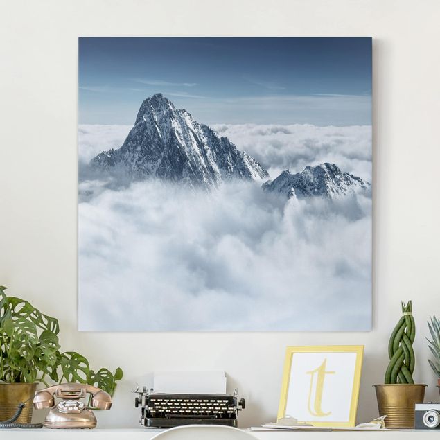 Wandbilder XXL Die Alpen über den Wolken