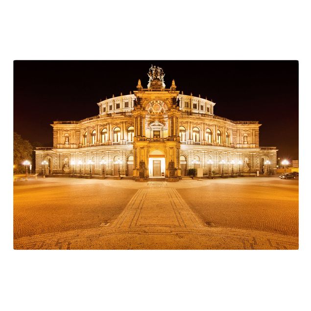 Bilder für die Wand Dresdner Opernhaus