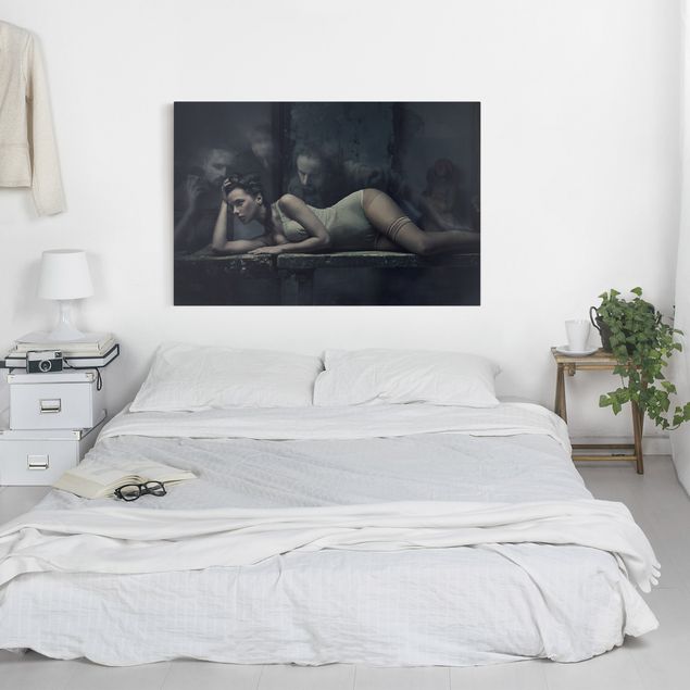 Leinwandbilder Wohnzimmer modern Dunkles Verlangen