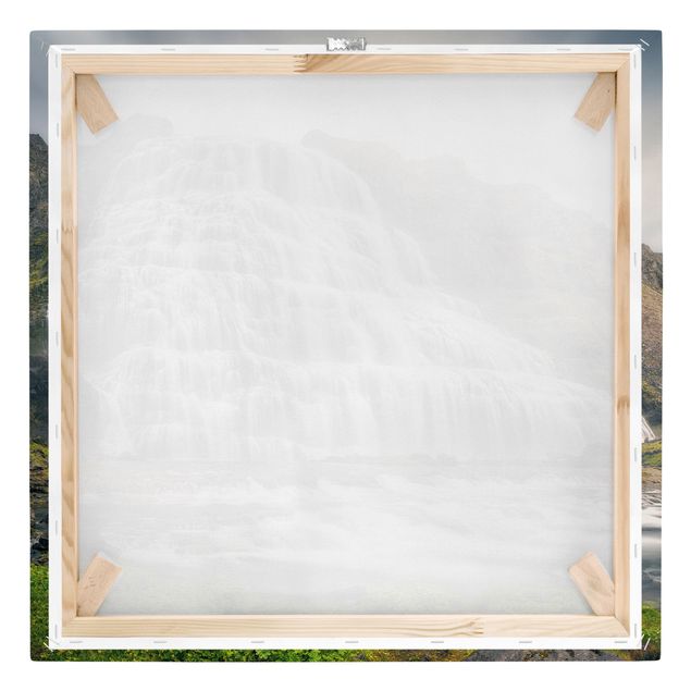Schöne Leinwandbilder Dynjandi Wasserfall