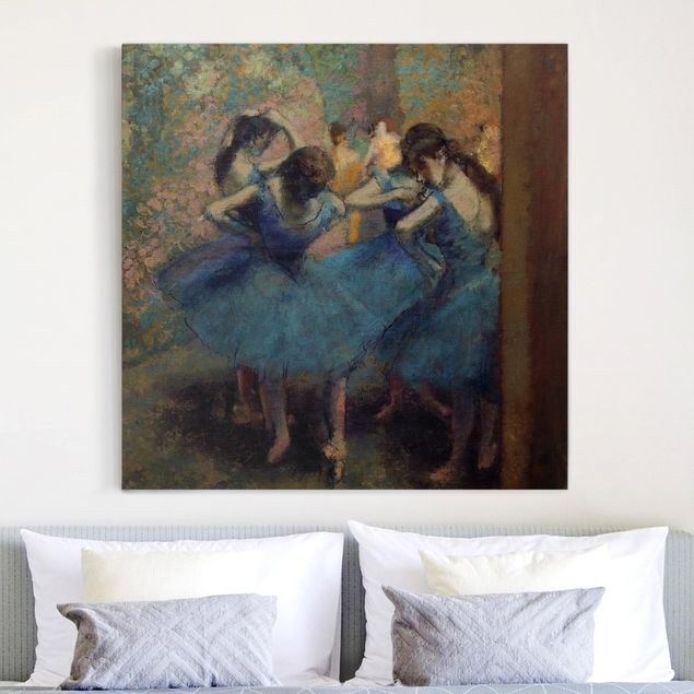 Wandbilder XXL Edgar Degas - Blaue Tänzerinnen