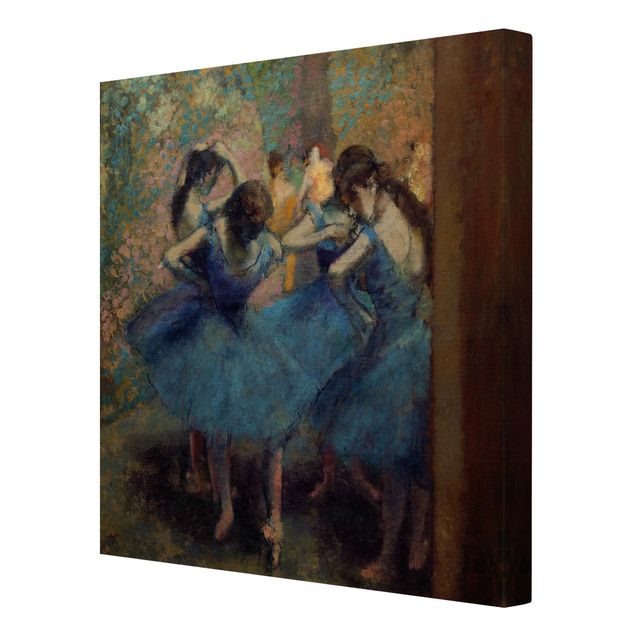 Wandbilder Edgar Degas - Blaue Tänzerinnen