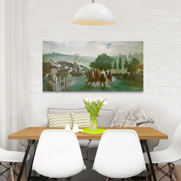 Kunstdrucke Impressionismus Edouard Manet - Pferderennen