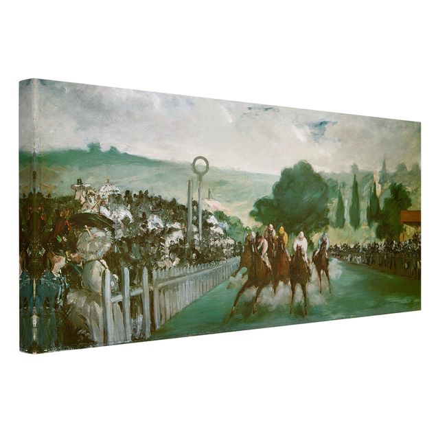 Edouard Manet Leinwandbilder Edouard Manet - Pferderennen