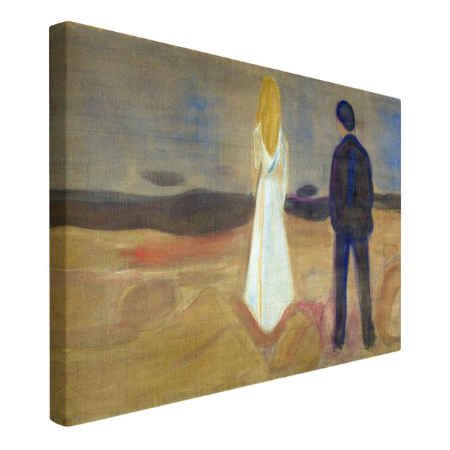 Kunstdrucke auf Leinwand Edvard Munch - Zwei Menschen