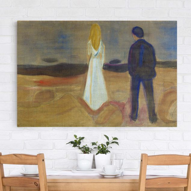 Wandbilder XXL Edvard Munch - Zwei Menschen