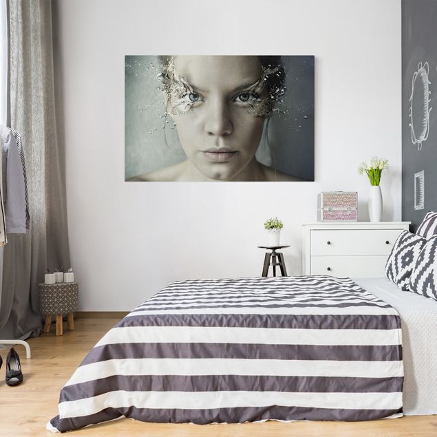 Wandbilder Wohnzimmer modern Emotionale Frau