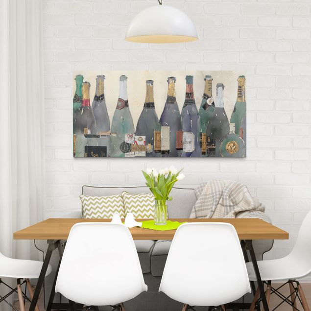 Schöne Wandbilder Entkorkt - Champagner