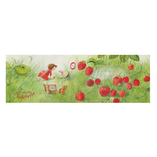 Schöne Wandbilder Erdbeerinchen Erdbeerfee - Bei Wurm Zuhause